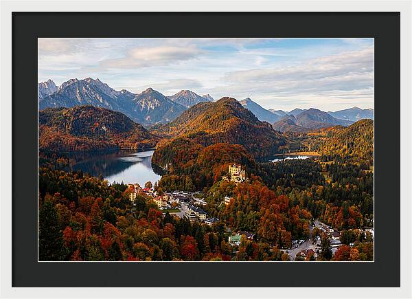 Neuschwanstein And Hohenschwangau Castles