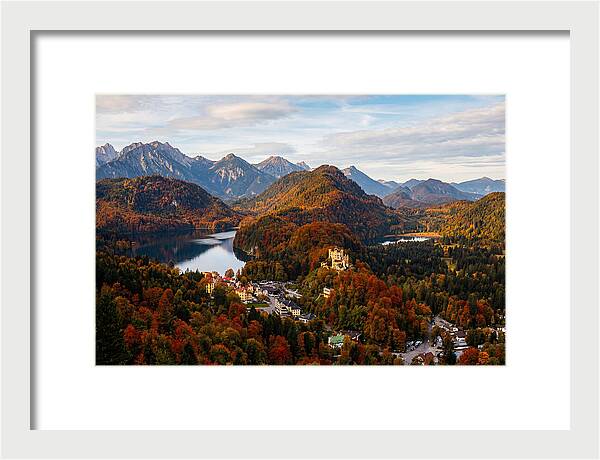 Neuschwanstein And Hohenschwangau Castles