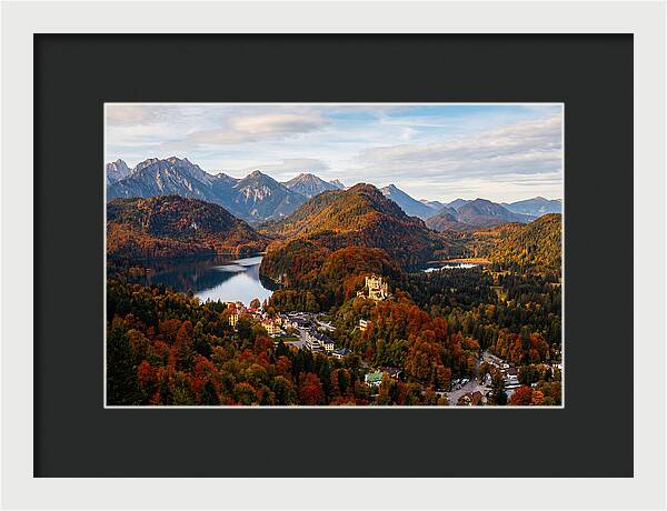 Neuschwanstein And Hohenschwangau Castles