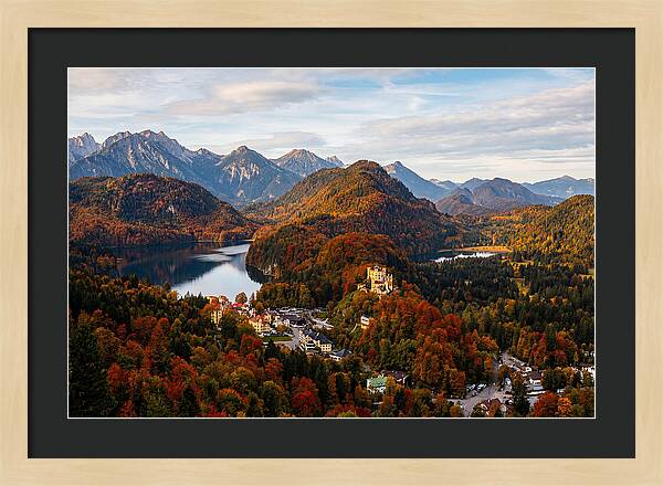 Neuschwanstein And Hohenschwangau Castles