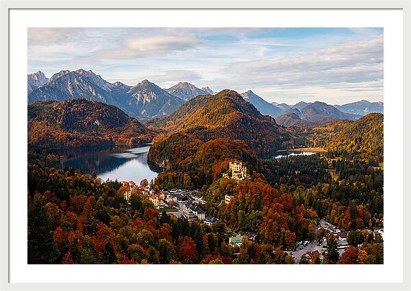 Neuschwanstein And Hohenschwangau Castles
