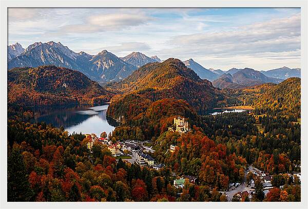 Neuschwanstein And Hohenschwangau Castles