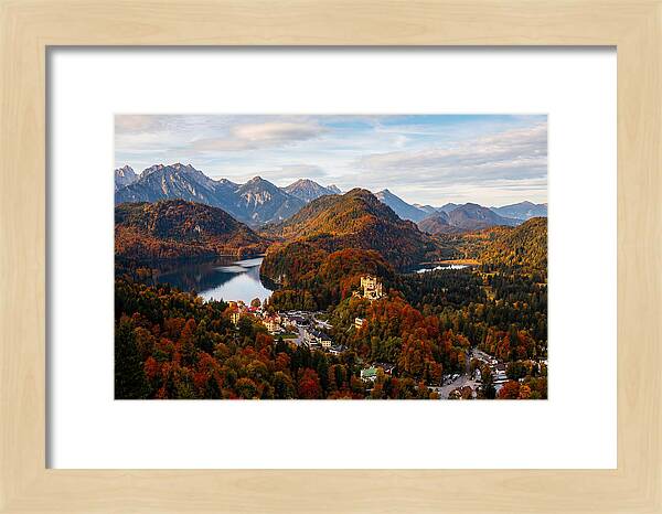 Neuschwanstein And Hohenschwangau Castles