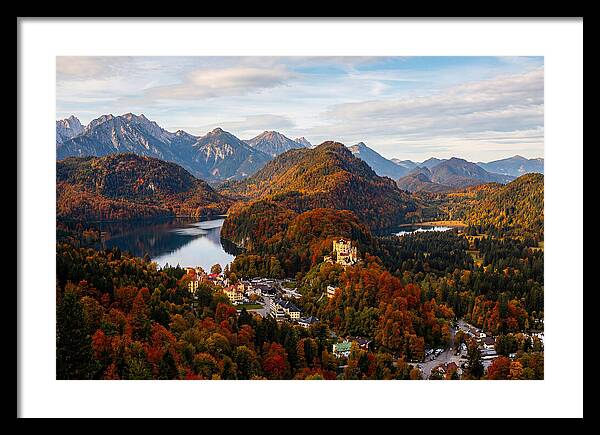 Neuschwanstein And Hohenschwangau Castles