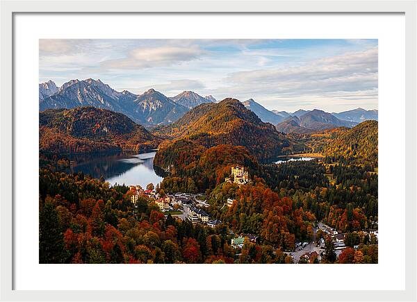 Neuschwanstein And Hohenschwangau Castles