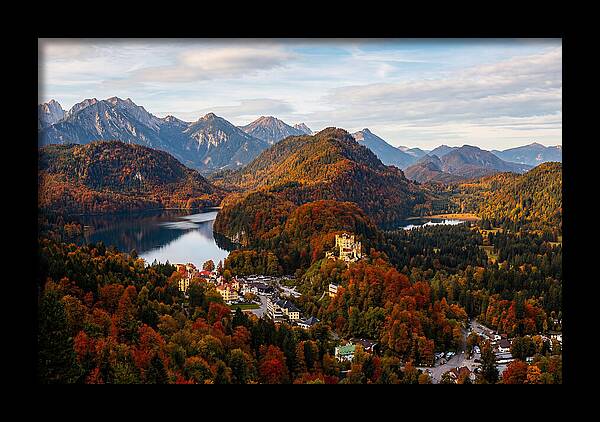 Neuschwanstein And Hohenschwangau Castles