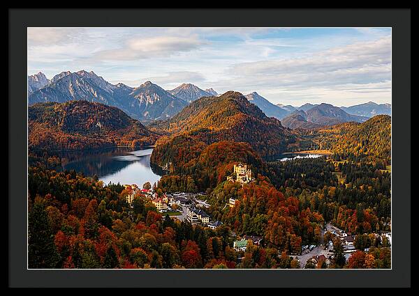Neuschwanstein And Hohenschwangau Castles