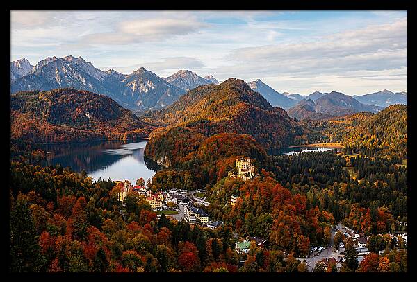 Neuschwanstein And Hohenschwangau Castles