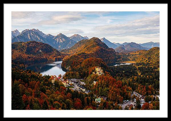 Neuschwanstein And Hohenschwangau Castles