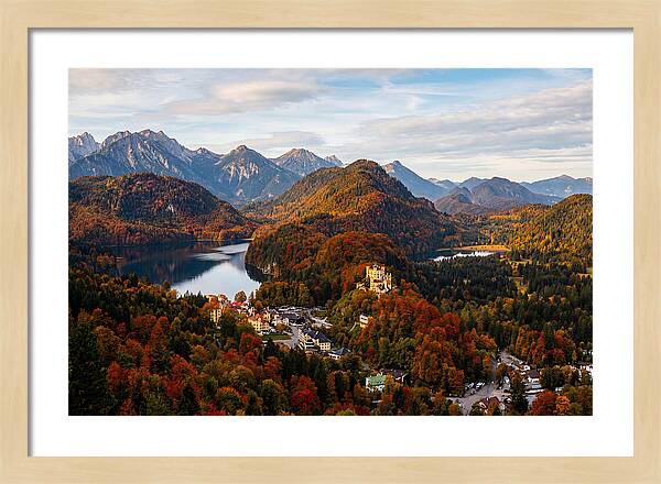 Neuschwanstein And Hohenschwangau Castles