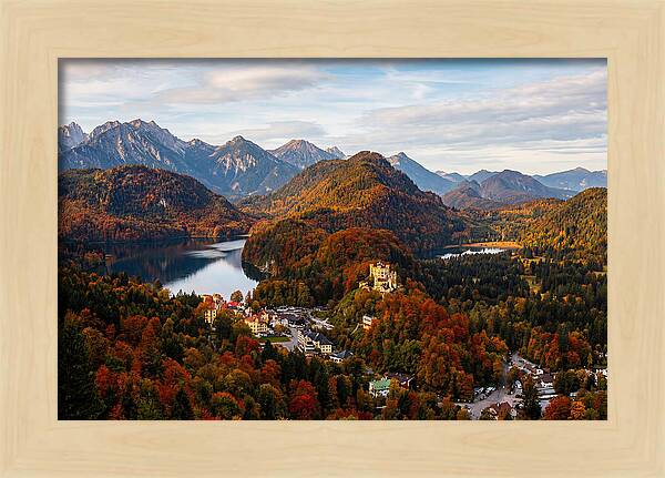 Neuschwanstein And Hohenschwangau Castles