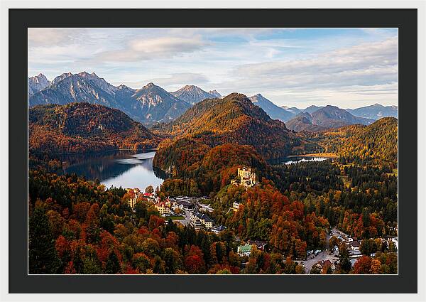 Neuschwanstein And Hohenschwangau Castles