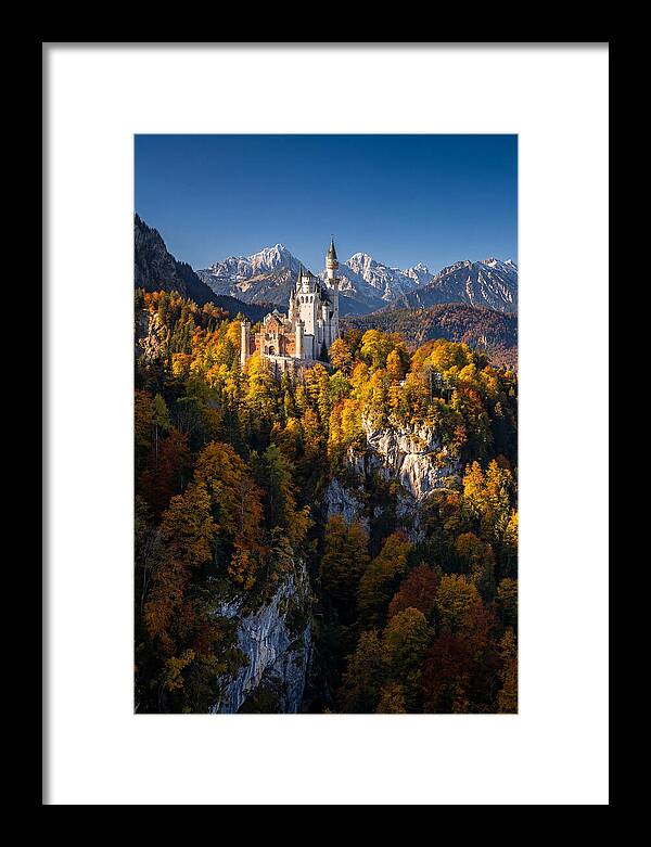 Neuschwanstein Castle In Autumn
