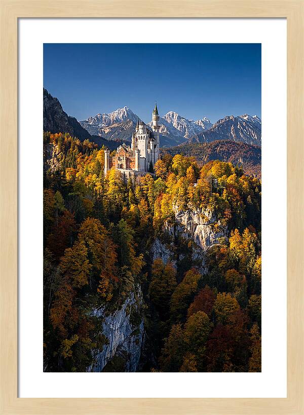 Neuschwanstein Castle In Autumn