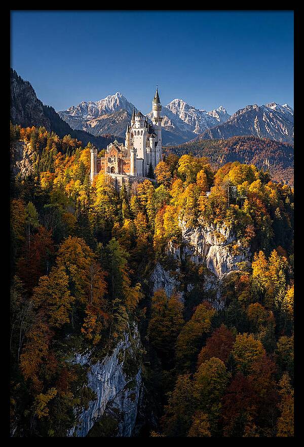 Neuschwanstein Castle In Autumn