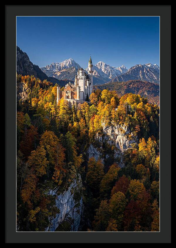 Neuschwanstein Castle In Autumn