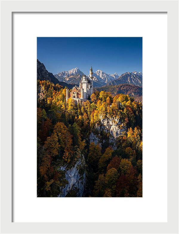 Neuschwanstein Castle In Autumn