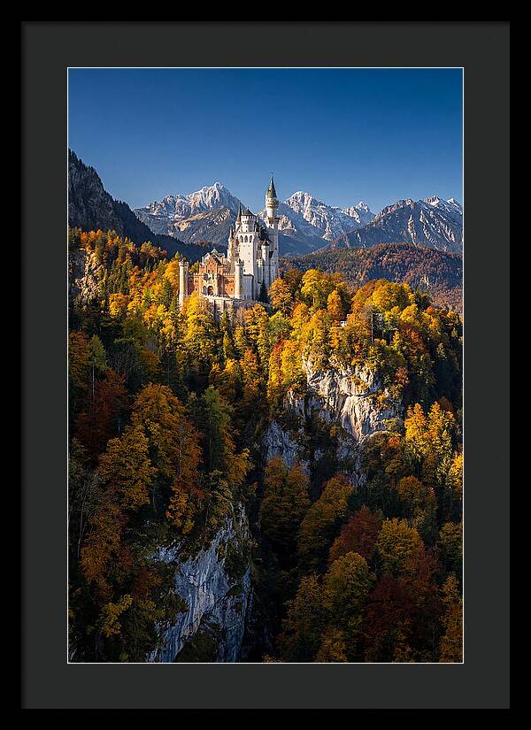 Neuschwanstein Castle In Autumn
