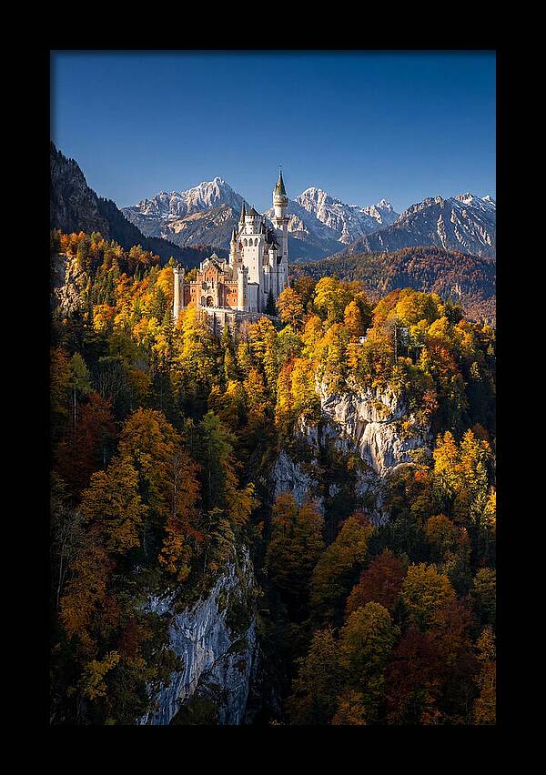 Neuschwanstein Castle In Autumn