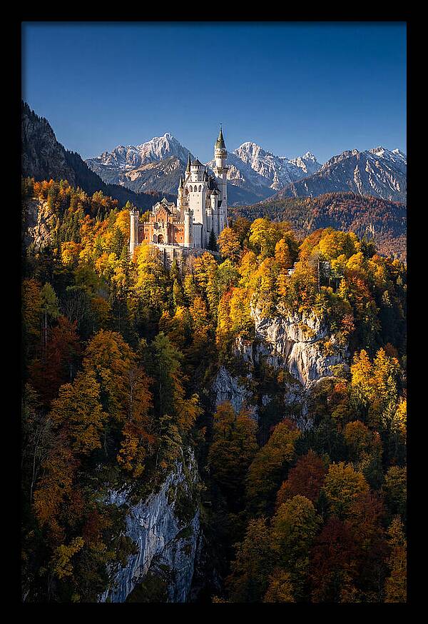 Neuschwanstein Castle In Autumn