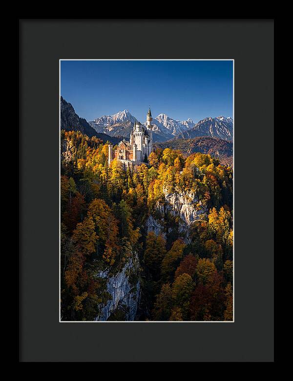 Neuschwanstein Castle In Autumn