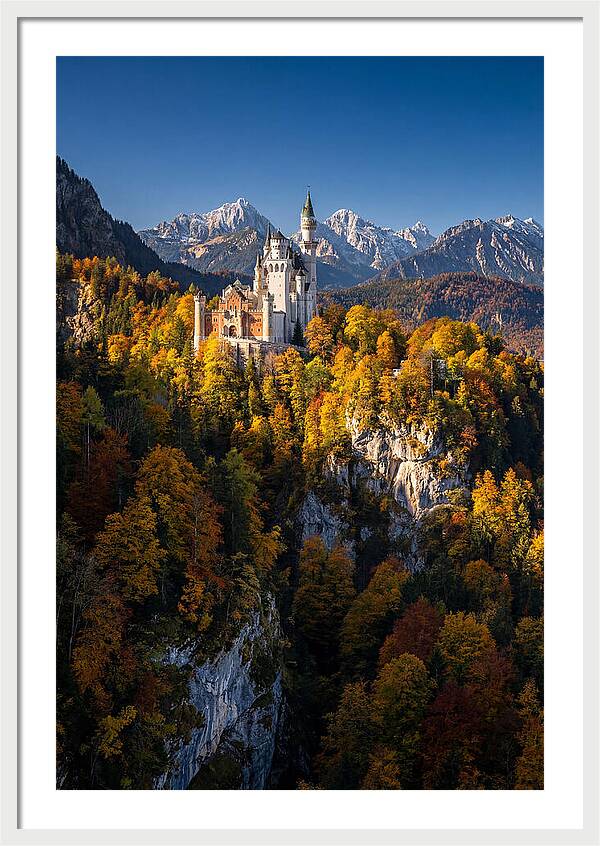 Neuschwanstein Castle In Autumn