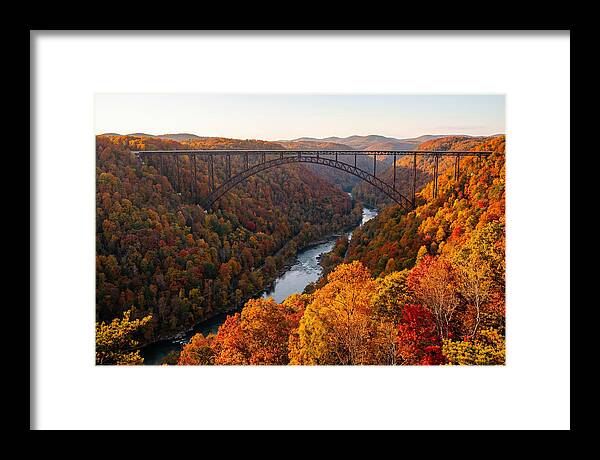 New River Gorge In Autumn Splendor