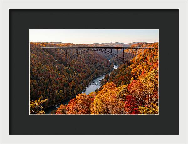 New River Gorge In Autumn Splendor