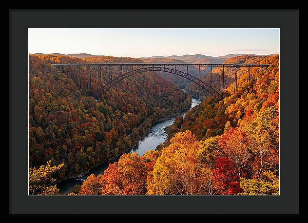 New River Gorge In Autumn Splendor