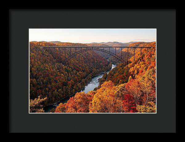 New River Gorge In Autumn Splendor