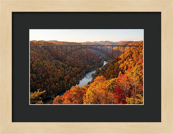 New River Gorge In Autumn Splendor