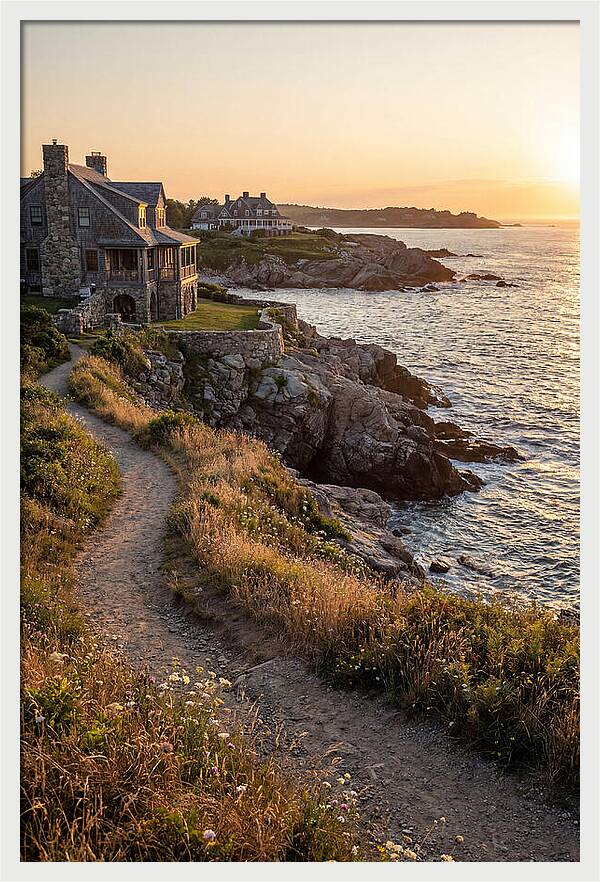 Newport Cliff Walk Tranquility