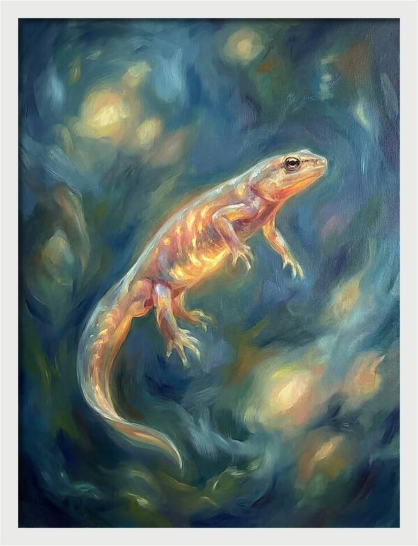 Newt In Dreamy Waters