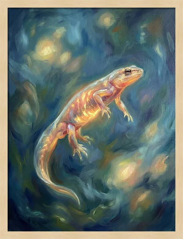 Newt In Dreamy Waters