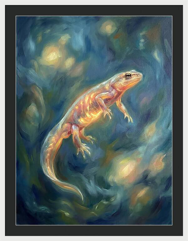 Newt In Dreamy Waters
