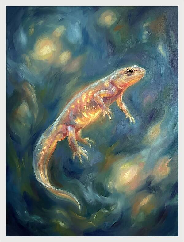 Newt In Dreamy Waters