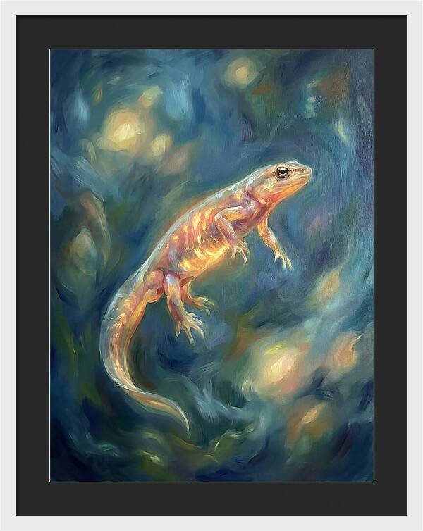 Newt In Dreamy Waters
