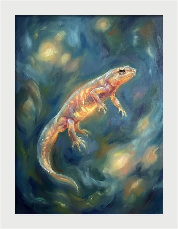 Newt In Dreamy Waters