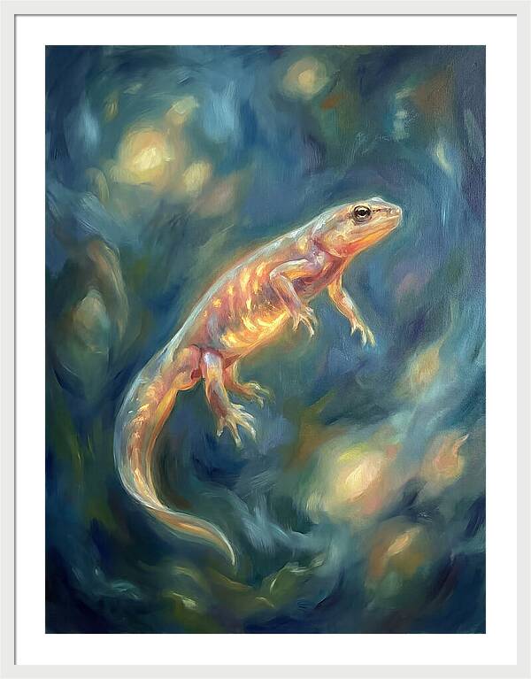 Newt In Dreamy Waters