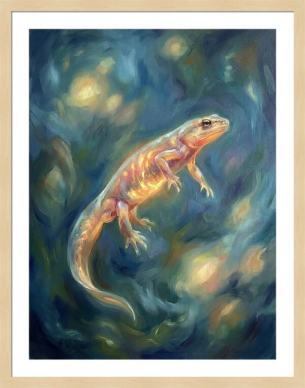 Newt In Dreamy Waters