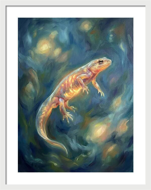 Newt In Dreamy Waters
