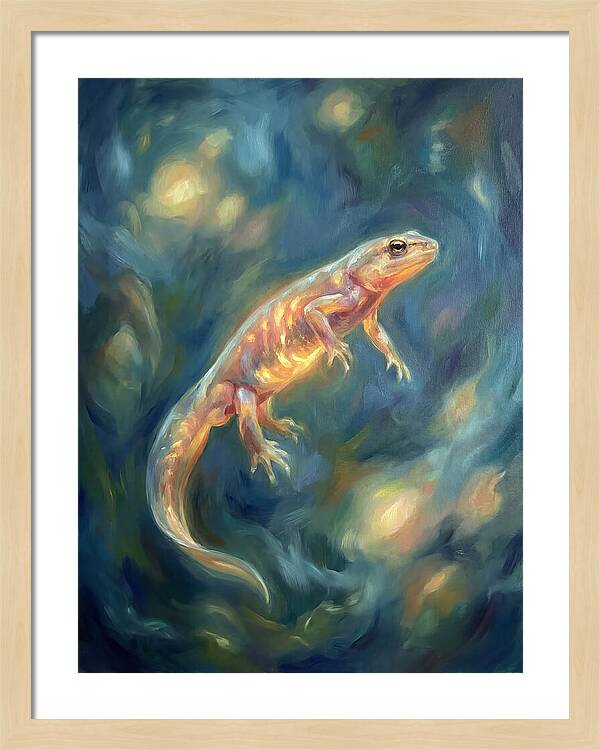 Newt In Dreamy Waters