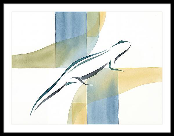 Newt In Minimalist Style