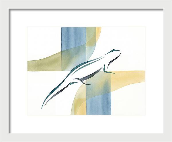 Newt In Minimalist Style
