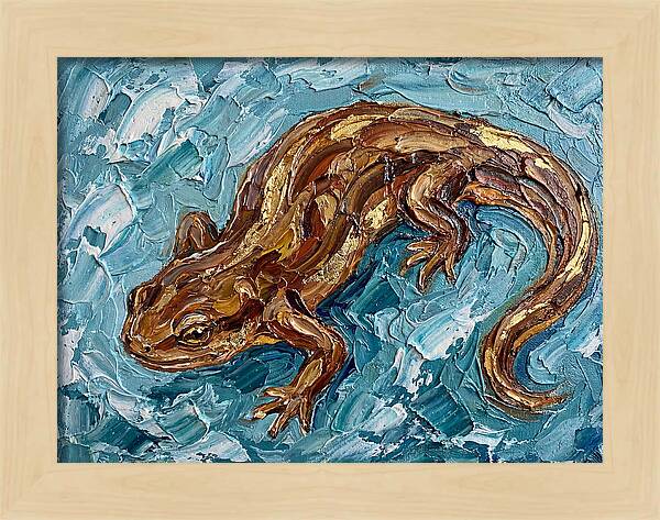 Newt In Vibrant Blues
