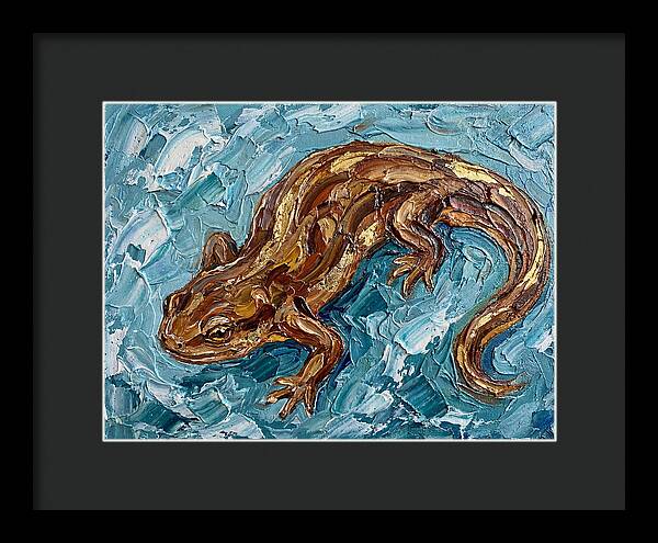 Newt In Vibrant Blues