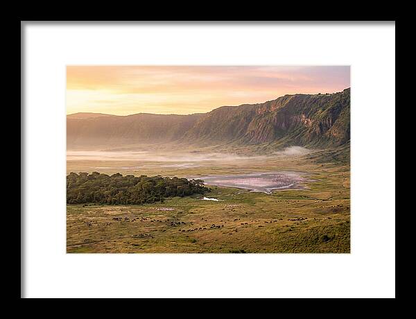 Ngorongoro Crater At Sunrise