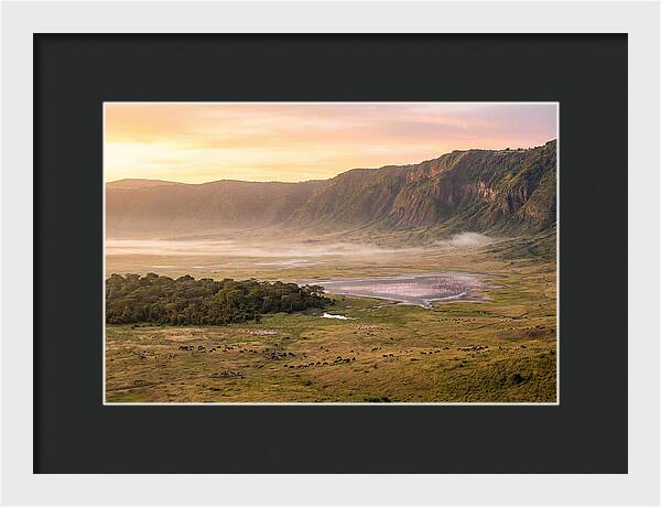 Ngorongoro Crater At Sunrise