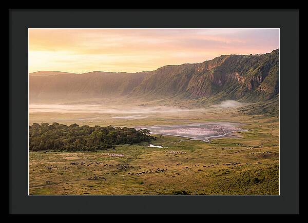 Ngorongoro Crater At Sunrise