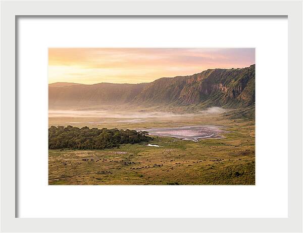 Ngorongoro Crater At Sunrise